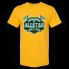 Men's Gold Soft Touch T-Shirt Thumbnail