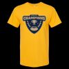 Men's Gold Soft Touch T-Shirt Thumbnail