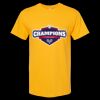 Men's Gold Soft Touch T-Shirt Thumbnail