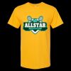 Men's Gold Soft Touch T-Shirt Thumbnail