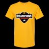 Men's Gold Soft Touch T-Shirt Thumbnail