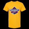 Men's Gold Soft Touch T-Shirt Thumbnail