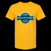 Men's Gold Soft Touch T-Shirt Thumbnail