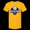 Men's Gold Soft Touch T-Shirt Thumbnail