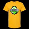 Men's Gold Soft Touch T-Shirt Thumbnail