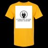 Men's Gold Soft Touch T-Shirt Thumbnail