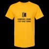 Men's Gold Soft Touch T-Shirt Thumbnail