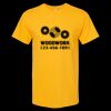 Men's Gold Soft Touch T-Shirt Thumbnail
