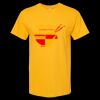 Men's Gold Soft Touch T-Shirt Thumbnail