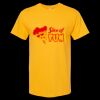 Men's Gold Soft Touch T-Shirt Thumbnail