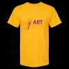 Men's Gold Soft Touch T-Shirt Thumbnail