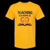 Men's Gold Soft Touch T-Shirt Thumbnail