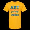 Men's Gold Soft Touch T-Shirt Thumbnail
