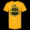 Men's Gold Soft Touch T-Shirt Thumbnail