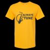 Men's Gold Soft Touch T-Shirt Thumbnail