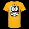 Men's Gold Soft Touch T-Shirt Thumbnail