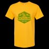 Men's Gold Soft Touch T-Shirt Thumbnail