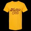 Men's Gold Soft Touch T-Shirt Thumbnail
