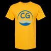 Men's Gold Soft Touch T-Shirt Thumbnail