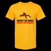 Men's Gold Soft Touch T-Shirt Thumbnail