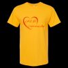 Men's Gold Soft Touch T-Shirt Thumbnail