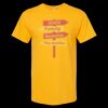 Men's Gold Soft Touch T-Shirt Thumbnail