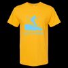 Men's Gold Soft Touch T-Shirt Thumbnail