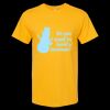 Men's Gold Soft Touch T-Shirt Thumbnail