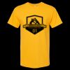 Men's Gold Soft Touch T-Shirt Thumbnail