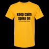 Men's Gold Soft Touch T-Shirt Thumbnail
