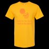 Men's Gold Soft Touch T-Shirt Thumbnail
