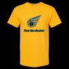 Men's Gold Soft Touch T-Shirt Thumbnail