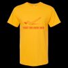 Men's Gold Soft Touch T-Shirt Thumbnail