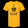 Men's Gold Soft Touch T-Shirt Thumbnail