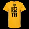 Men's Gold Soft Touch T-Shirt Thumbnail