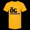 Men's Gold Soft Touch T-Shirt Thumbnail