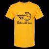 Men's Gold Soft Touch T-Shirt Thumbnail