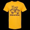 Men's Gold Soft Touch T-Shirt Thumbnail