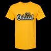 Men's Gold Soft Touch T-Shirt Thumbnail