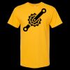 Men's Gold Soft Touch T-Shirt Thumbnail
