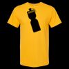 Men's Gold Soft Touch T-Shirt Thumbnail