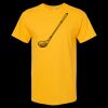 Men's Gold Soft Touch T-Shirt Thumbnail