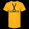 Men's Gold Soft Touch T-Shirt Thumbnail