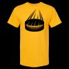 Men's Gold Soft Touch T-Shirt Thumbnail
