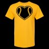 Men's Gold Soft Touch T-Shirt Thumbnail