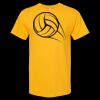 Men's Gold Soft Touch T-Shirt Thumbnail
