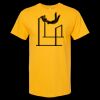 Men's Gold Soft Touch T-Shirt Thumbnail
