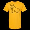Men's Gold Soft Touch T-Shirt Thumbnail