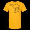 Men's Gold Soft Touch T-Shirt Thumbnail