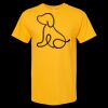 Men's Gold Soft Touch T-Shirt Thumbnail